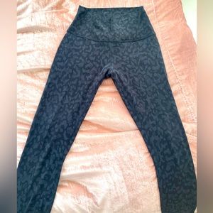 Lululemon align 7/8 legging black camo